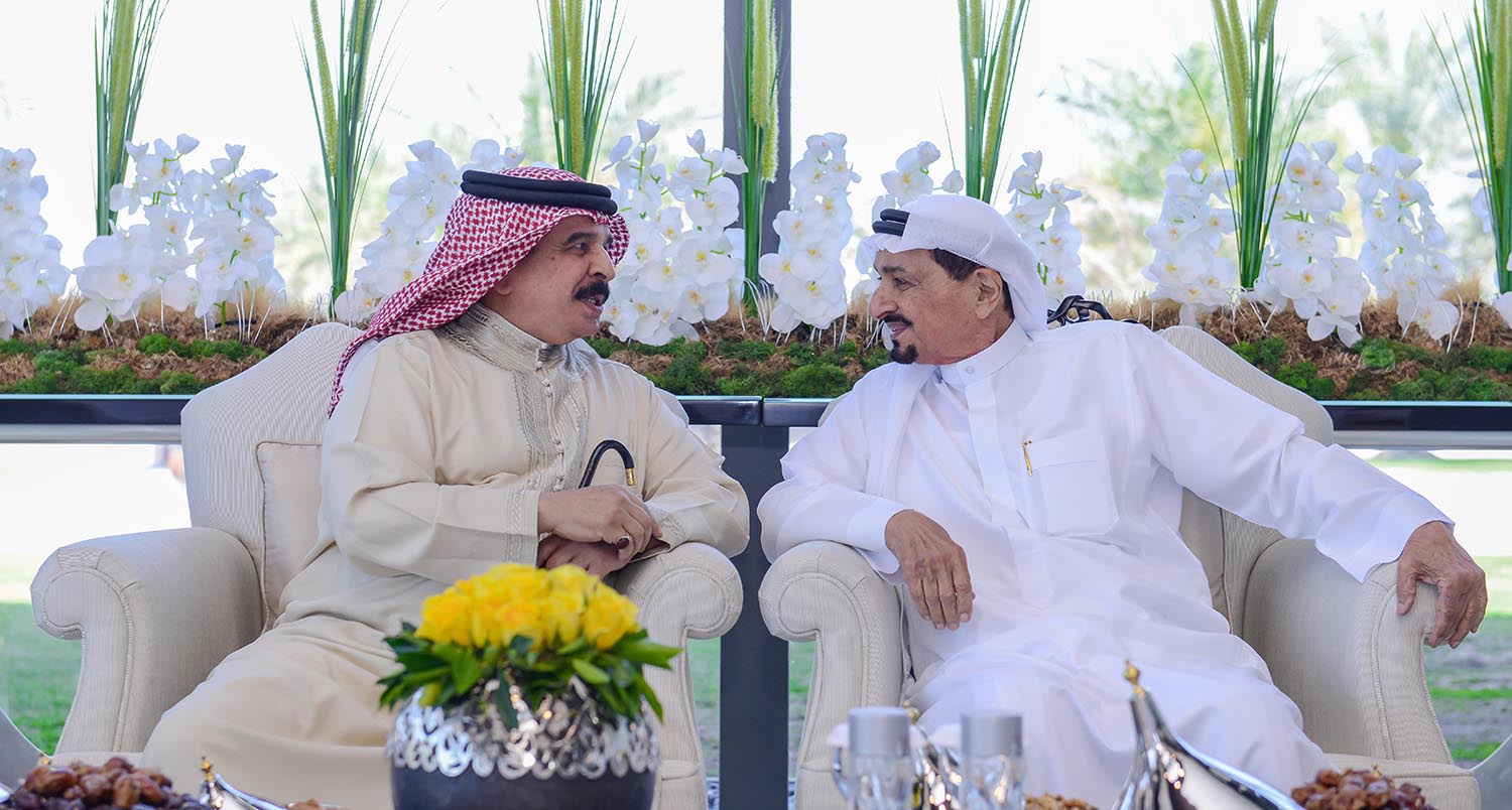 HM the King meets Ajman Ruler Bahrain News Agency